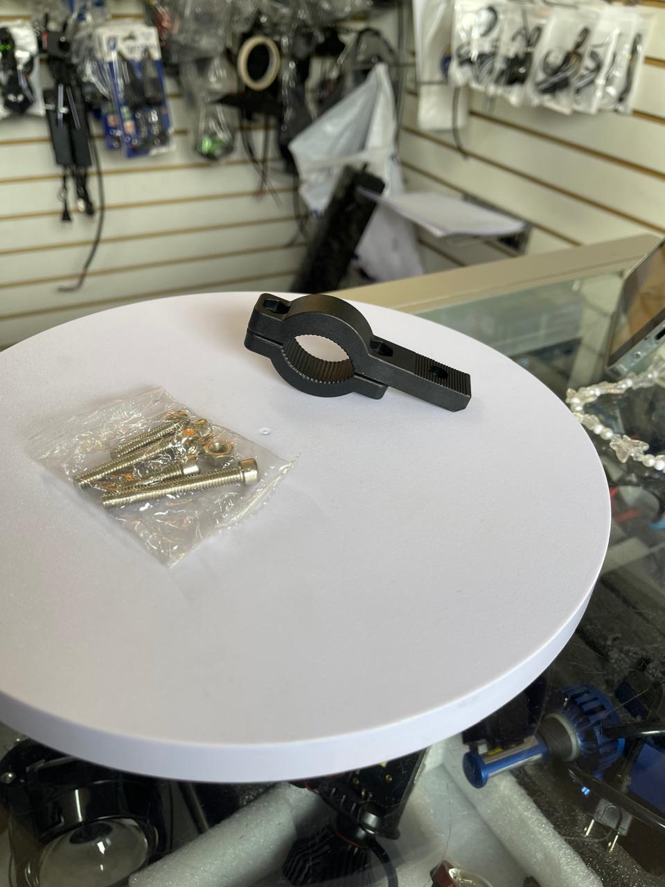 par de soportes defensa moto